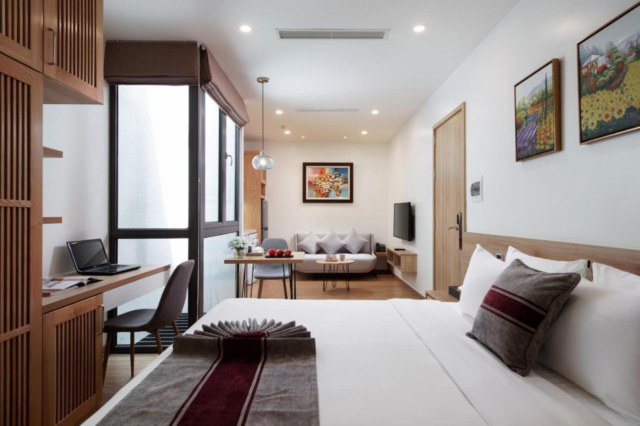 The Galaxy Home Hotel & Apartment Ханой Екстериор снимка