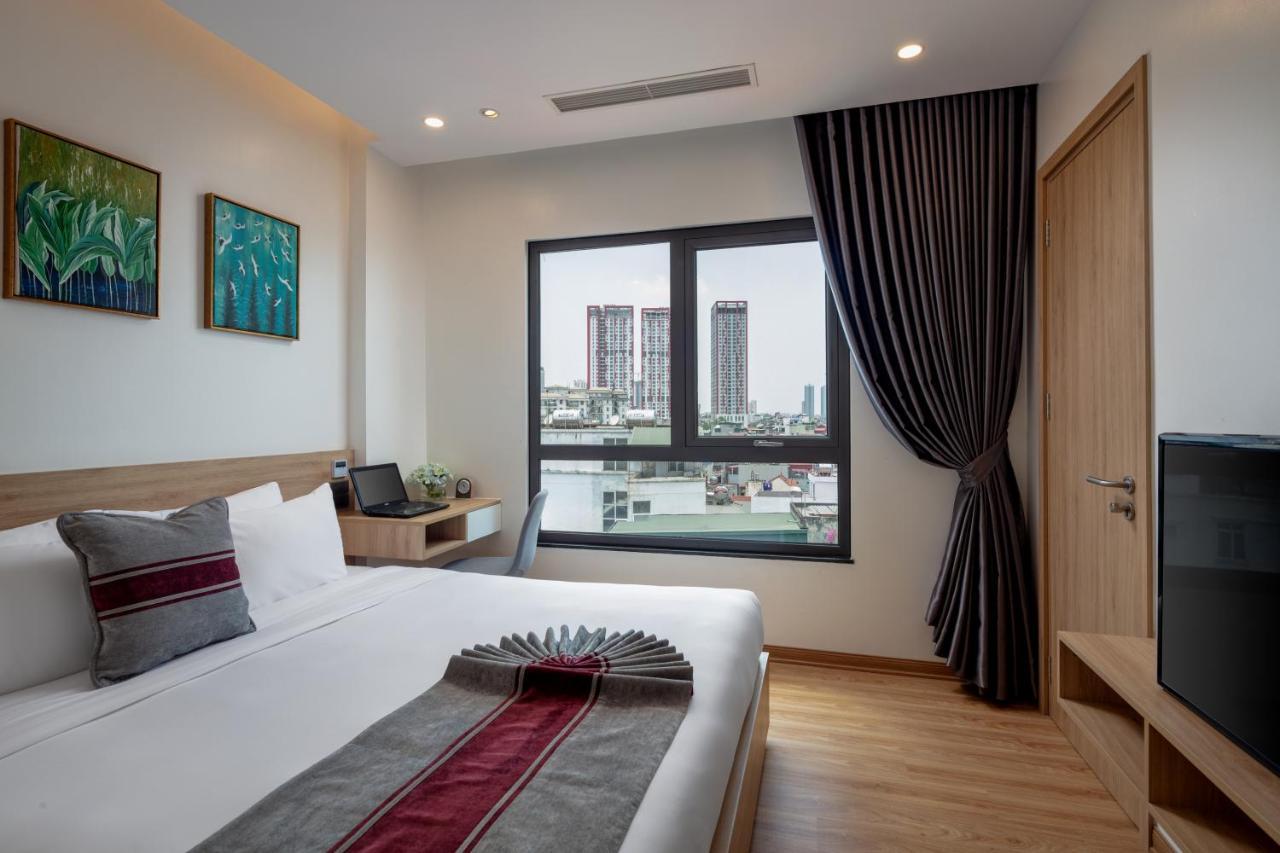 The Galaxy Home Hotel & Apartment Ханой Екстериор снимка